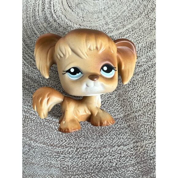 Littlest Pet Shop Spaniel #200 Puppy Dog First generation Red/pink magnet 2004 - Picture 4 of 7